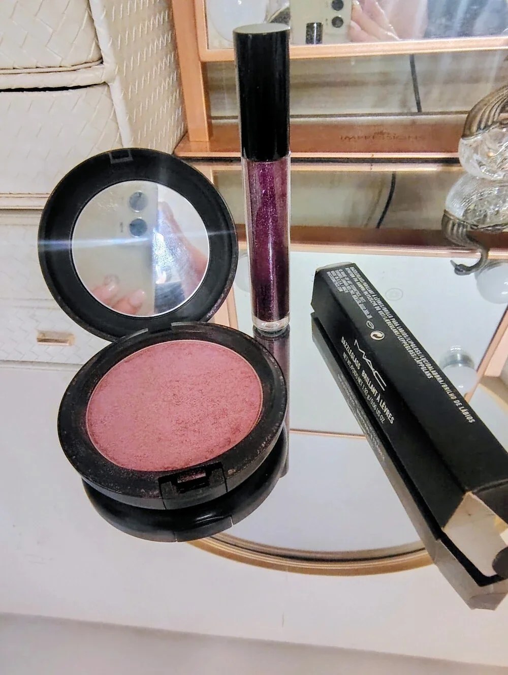 🆕⭐MAC Bundle Of 6 Lipstick, Blush